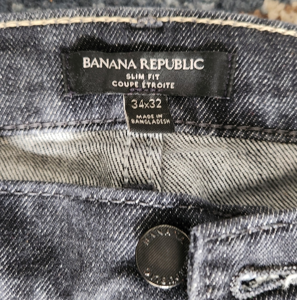 Banana Republic Slim Fit Jeans - Charcoal